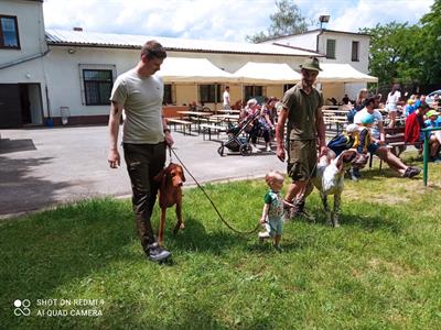 Myslivci * Dětský den na myslivně se vydařil na jedničku s hvězdičkou
