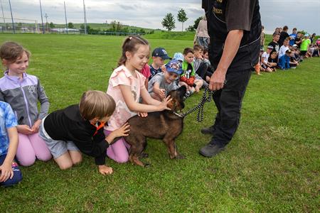 Základní škola * Oslava MDD s hasiči, policisty a zdravotníky