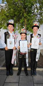 Kultura & folklor * Finálovém klání dětských verbířů na národní přehlídce dětského verbuňku - Mezinárodní dětský festival Kunovské léto