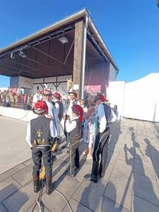 Kultura & folklor * Finálovém klání dětských verbířů na národní přehlídce dětského verbuňku - Mezinárodní dětský festival Kunovské léto