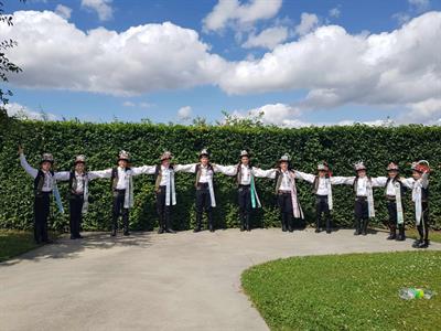 Kultura & folklor * Finálovém klání dětských verbířů na národní přehlídce dětského verbuňku - Mezinárodní dětský festival Kunovské léto
