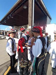 Kultura & folklor * Finálovém klání dětských verbířů na národní přehlídce dětského verbuňku - Mezinárodní dětský festival Kunovské léto