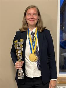 Sport * Julie Šulová mistryní světa mezi ženami do 23 let!