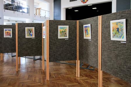 Kultura & folklor * Výstava obrazů s hodovní a folklorní tematikou Michaela Shenga, umělce žijícího v New Yorku