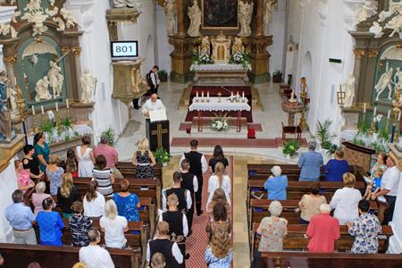 Folklor & tradice * VELKOPAVLOVICKÉ KROJOVANÉ HODY 2024 * Nedělní mše svatá a povolení hodů starostou města