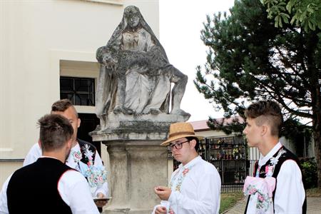 Folklor & tradice * VELKOPAVLOVICKÉ KROJOVANÉ HODY 2024 * Nedělní mše svatá a povolení hodů starostou města