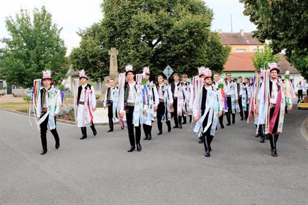 Folklor & tradice * VELKOPAVLOVICKÉ KROJOVANÉ HODY 2024 * Nedělní mše svatá a povolení hodů starostou města