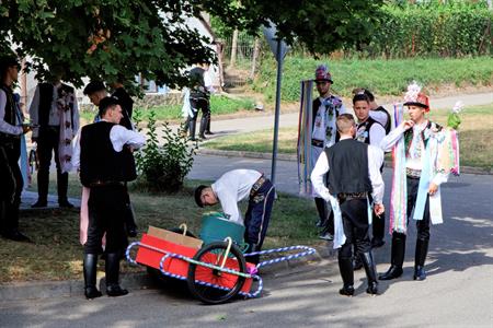 Folklor & tradice * VELKOPAVLOVICKÉ KROJOVANÉ HODY 2024 * Nedělní mše svatá a povolení hodů starostou města
