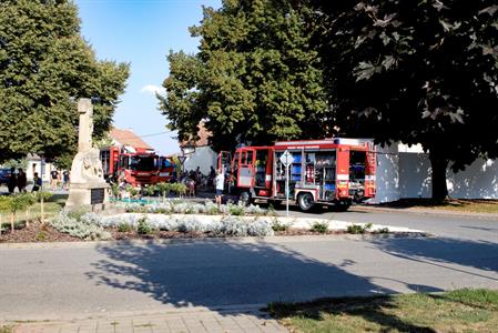Rozloučení s prázdninami pod hasičskou taktovkou