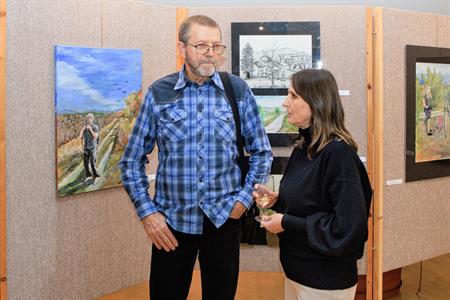 Kultura * Vernisáž výstavy Plenér 2024 - Dotyky s pavlovickou krajinou