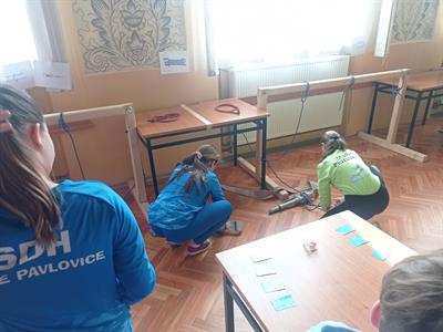 SDH * Mladí hasiči uzlovali v Bořeticích