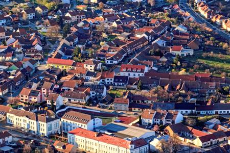 Město * Velké Pavlovice jako na dlani; letecké snímky