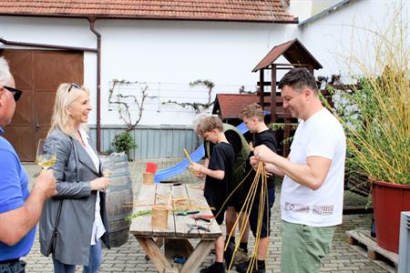 Kultura & vinařství * Velikonoční neděle plná řemesel v Kamil Prokeš vinařství