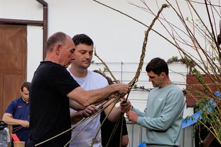 Kultura & vinařství * Velikonoční neděle plná řemesel v Kamil Prokeš vinařství