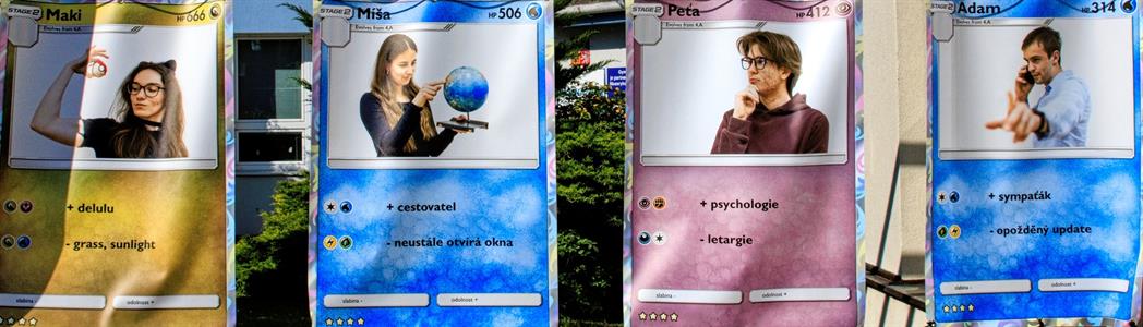 Gymnázium * Tablo maturantů třídy 4. A, školní rok 2024/2025; Pokémoni nebo maturanti? Obojí!