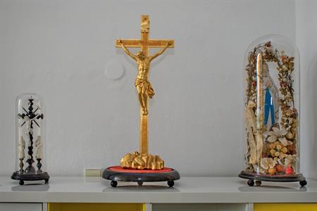 Farnost * Malé muzeum ve věži velkopavlovického kostela Nanebevzetí Panny Marie