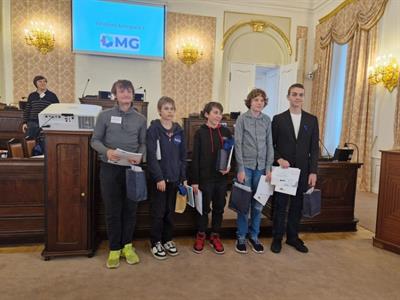 Gymnázium * Olympiáda mediální gramotnosti, student Martin Šilar zvítězil v celostátním kole soutěže v Praze