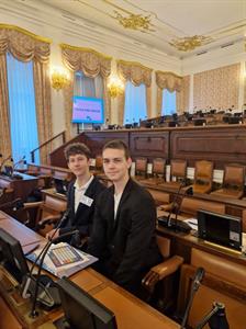 Gymnázium * Olympiáda mediální gramotnosti, student Martin Šilar zvítězil v celostátním kole soutěže v Praze