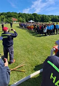 SDH * Mladí hasiči – soutěž v požárním útoku – Novosedly; 1. kolo Břeclavské hasičské ligy – Jezeřany-Maršovice