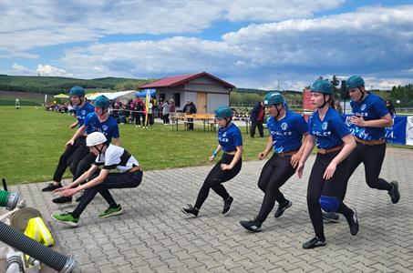 SDH * Mladí hasiči – soutěž v požárním útoku – Novosedly; 1. kolo Břeclavské hasičské ligy – Jezeřany-Maršovice