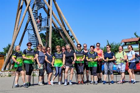 Sport * Celodenní nordic walking výlet po rozhlednách s Kačkou Fühafovou