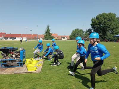 SDH * Mladí hasiči - soutěž v požárním útoku v Šitbořicích; Pohár obce Šitbořice