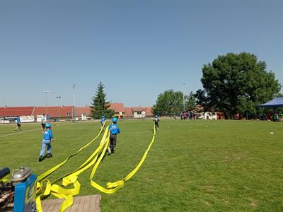 SDH * Mladí hasiči - soutěž v požárním útoku v Šitbořicích; Pohár obce Šitbořice