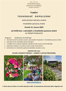 Kultura & společenský život * Toskánské odpoledne na Vinařském penzionu André - ŠSV, a.s.; 11. ročník