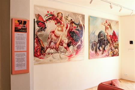 Kultura * U KOŘENE - Vernisáž autorské výstavy malíře a výtvarníka MICHALA JANOVSKÉHO v SENO Atelieru