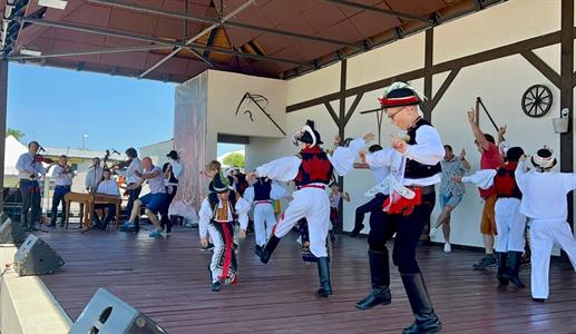 Kultura & folklor * Marek Hanák vítěz své kategorie na Národní přehlídce tanečníků verbuňku - Kunovské léto 2025