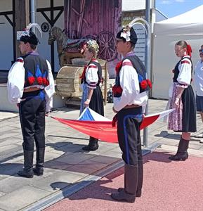 Kultura & folklor * Marek Hanák vítěz své kategorie na Národní přehlídce tanečníků verbuňku - Kunovské léto 2025