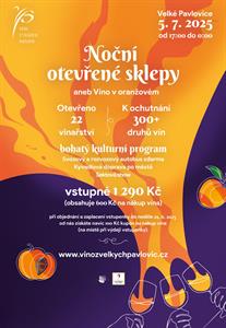 Víno z Velkých Pavlovic, z.s. * NOČNÍ OTEVŘENÉ SKLEPY aneb VÍNO V ORANŽOVÉM 2025