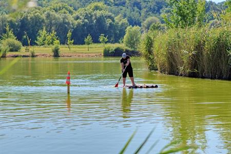 SDH * VELKOPAVLOVICKÁ REGATA 2025; I. ročník atmosféra u Zahájky