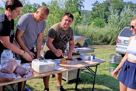 SDH * VELKOPAVLOVICKÁ REGATA 2025; I. ročník atmosféra u Zahájky