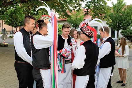 Kultura & folklor * HODY 2025 - Hodovní neděle 17. srpna 2025 - Slavnostní mše svatá a požádaní pana starosty o povolení hodů