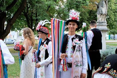 Kultura & folklor * HODY 2025 - Hodovní neděle 17. srpna 2025 - Slavnostní mše svatá a požádaní pana starosty o povolení hodů