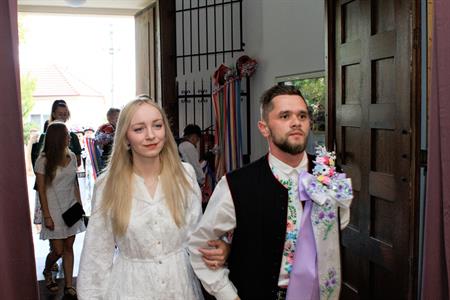 Kultura & folklor * HODY 2025 - Hodovní neděle 17. srpna 2025 - Slavnostní mše svatá a požádaní pana starosty o povolení hodů