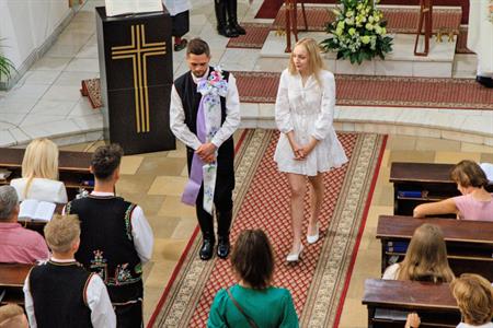 Kultura & folklor * HODY 2025 - Hodovní neděle 17. srpna 2025 - Slavnostní mše svatá a požádaní pana starosty o povolení hodů