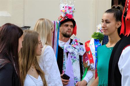Kultura & folklor * HODY 2025 - Hodovní neděle 17. srpna 2025 - Slavnostní mše svatá a požádaní pana starosty o povolení hodů