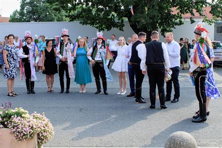 Kultura & folklor * HODY 2025 - Hodovní neděle 17. srpna 2025 - Slavnostní mše svatá a požádaní pana starosty o povolení hodů