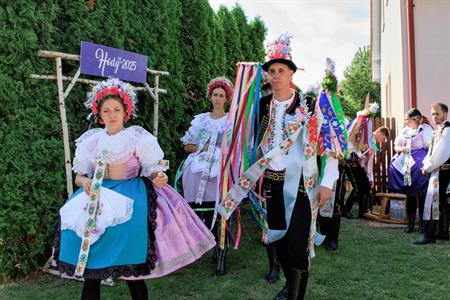 Kultura & folklor * HODY 2025 - Hodovní neděle 17. srpna 2025 - U první stárky Kláry Zborovské