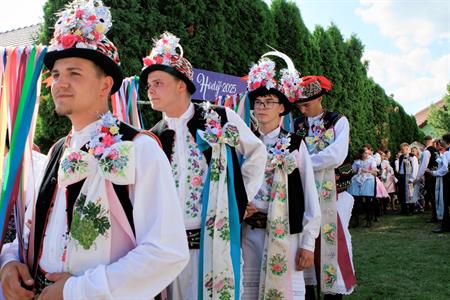 Kultura & folklor * HODY 2025 - Hodovní neděle 17. srpna 2025 - U první stárky Kláry Zborovské