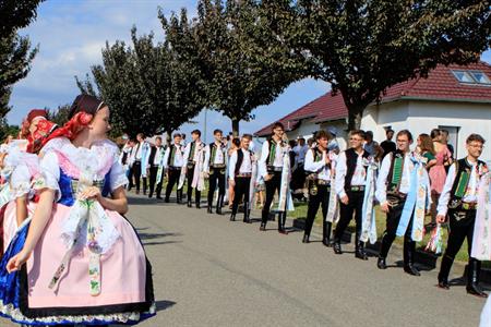 Kultura & folklor * HODY 2025 - Hodovní neděle 17. srpna 2025 - U první stárky Kláry Zborovské