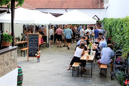 Hodovní sektová snídaně v Kamil Prokeš vinařství
