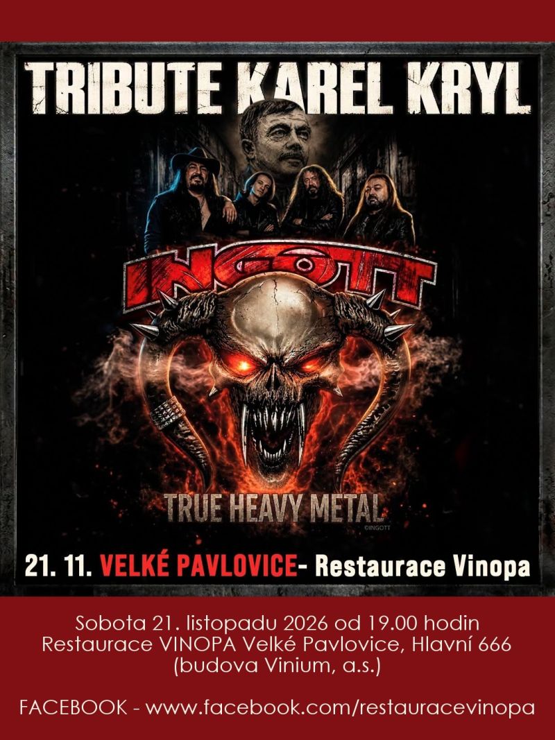INGOTT: Metalová pocta Karlu Krylovi - Live!