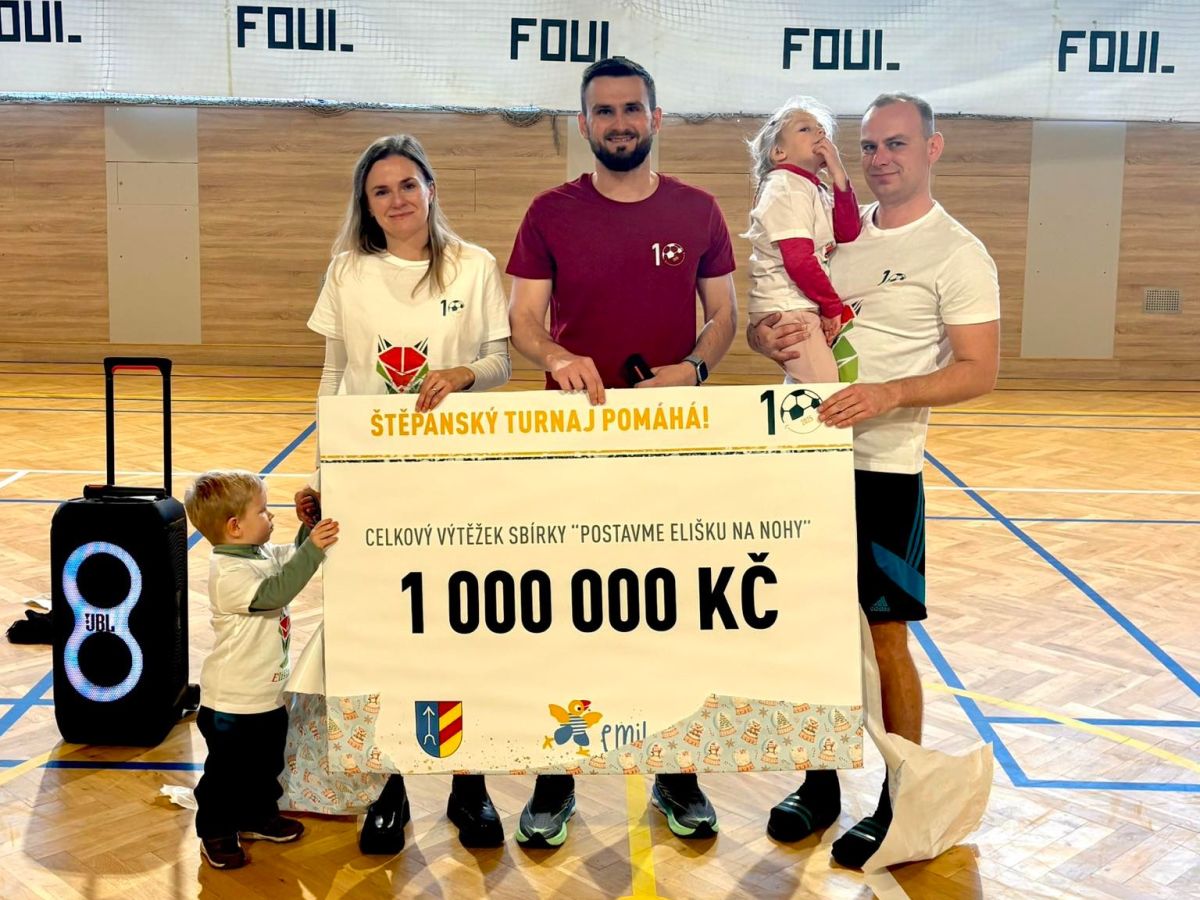 Videoreportáž RTV Jih * Velké Pavlovice spojily síly na charitativním hřišti