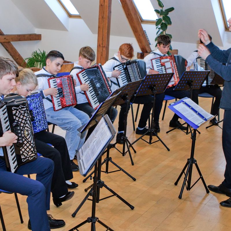 Výměnný koncert ZUŠ Senica ve Velkých Pavlovicích obnovil tradici spolupráce