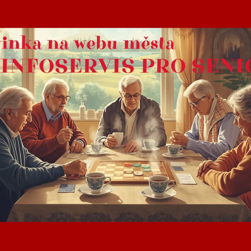 Na webu města se objevil nový odkaz speciálně pro naše SENIORY