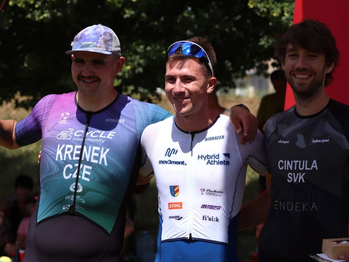 Triatlonista LUKÁŠ KYNICKÝ zpět a opět zlatý, navzdory nedávnému zranění