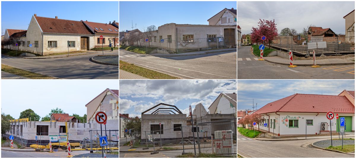 Jak šel čas: Výstavba dětské skupiny Marhulka